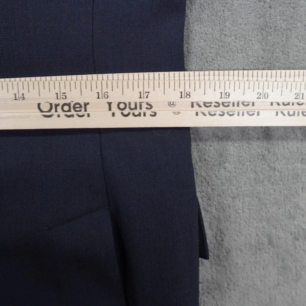 J Crew Ludlow Traveler Sport Coat Blazer 38R Navy Tollegno 1900 Wool Hopsack